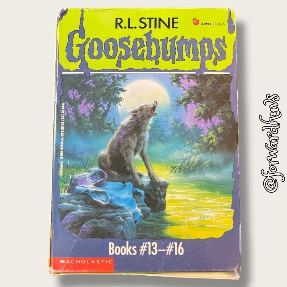 Goosebumps book collection by R.L. Stine: Books #13-16 in Slipcase